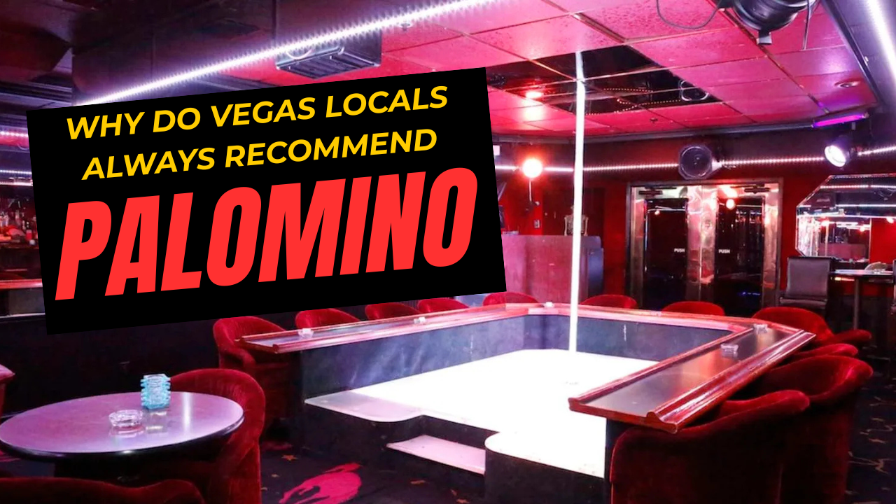 Picture of inside of the palomino club along with title of the article